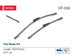 Set Lamela stergator Denso Flat 550/475 mm
