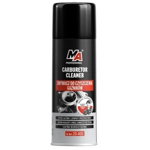 Spray profesional curatare carburator si clapeta acceleratie 400ml. Elimina depuneri carbon, imbunatateste pornirea si consumul. MA Professional 20-A05
