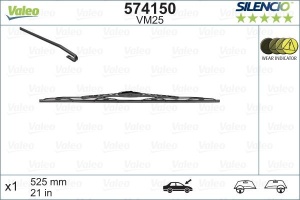 Stergator Valeo Silencio Performance 525mm