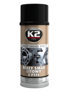TEFLON WHITE GREASE 400 ml. – Vaselină albă cu teflon 400 ml.