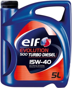 Ulei motor ELF Evolution 500 Turbo Diesel 15W40 5L