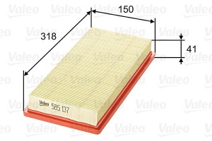 VALEO 585137 Filtru aer echivalenta C 3275 - Img 3