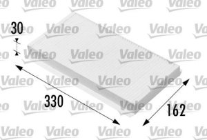 VALEO CLIMFILTER COMFORT 698 711 Filtru, aer habitaclu echivalenta CU 3337 - Img 2