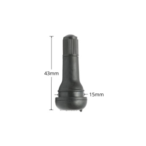 Valva roata tubeless premium EPDM 43mm