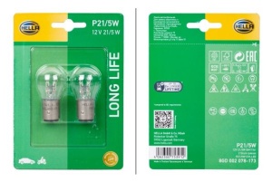 Bec Hella Longer Lifetime P21/5W 12V BAY15d