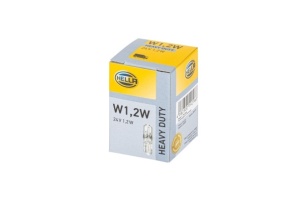 Bec Hella W1.2W. 24 V W2x4,6 d
