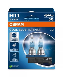 Bec Osram Cool Blue Intense H11 55W 12V PGJ19-2 Set 2 buc