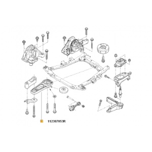 BIELETA INFERIOARA CV DUSTER - DACIA / RENAULT 112387053R - Img 2
