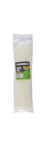 Coliere plastic 3,6x300 Alb - Set 100 buc