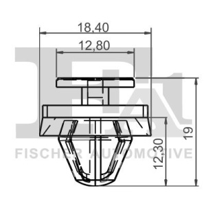 FA1 21-40031.10 Clips, acoperire decorativa si protectie - Img 2