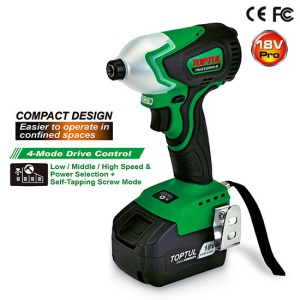 Masina de insurubat cu impact 1/4 brushless 260 Nm