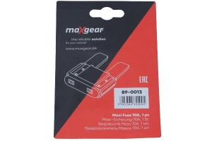 MAXGEAR 89-0013 Siguranta fuzibila NEGRU - Img 2