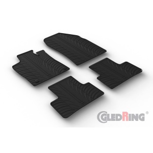 Set 4 covorase cauciuc dedicate DS4 / CROSS HB 12.2021-> /rubber mats
