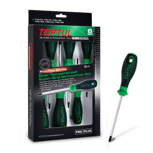 Set 6 piese surubelnite Tip torx cu gaura asortate seria pro