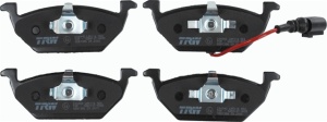 Set Placute Frana Fata Trw Volkswagen Golf 4 1997-2005 GDB1386