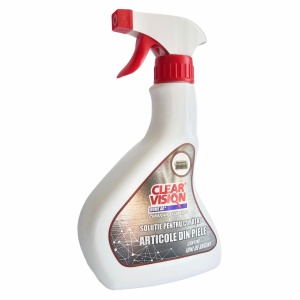 Soluţie pentru curăţat articole din piele cu ioni de Argint 500 ml