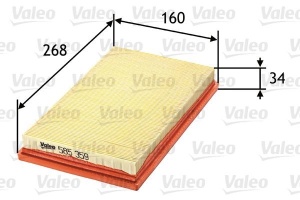 VALEO 585359 Filtru aer - Img 2