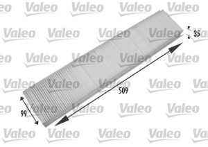 VALEO CLIMFILTER COMFORT 698 779 Filtru, aer habitaclu echivalenta CU 4151 - Img 1