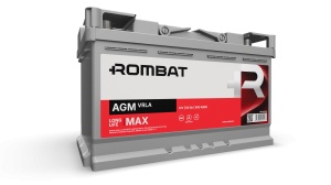 Acumulator Rombat AGM-VRLA 80 Ah Start-Stop