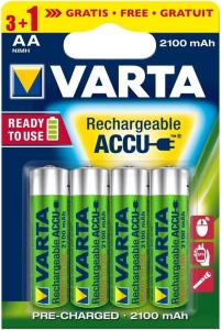 Baterie Varta Reincarcabila Recharge Accu Power AA 2100 mAh Blister 3+1 buc