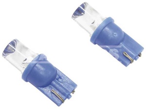 Bec Carpriss T10 12V 5W W2,1x9,5d Albastru Set 2 buc