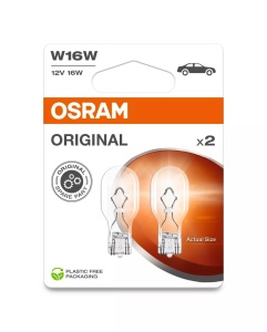 Bec Osram Original W16W 12V 16W W2,1x9,5d