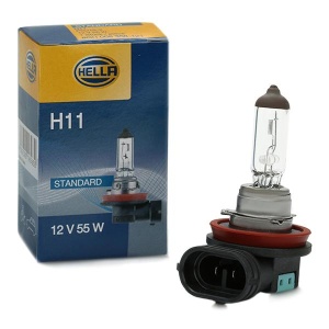 Bec pentru far H11 HELLA 8GH 008 358-121, PGJ19-2, 12V, 55W - Img 1