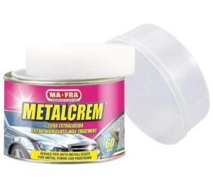 Ceara extra-lucioasa pentru vopsea metalizata MA-FRA Metal Crem 250ml