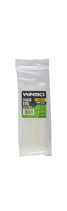 Coliere plastic 2,5x200 Alb - Set 100 buc