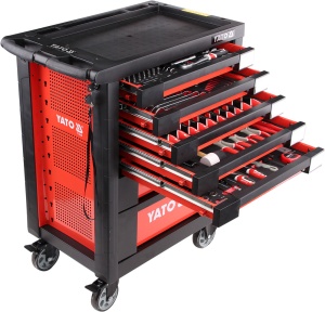 Dulap cu scule profesional 7 sertare echipat complet cu 211