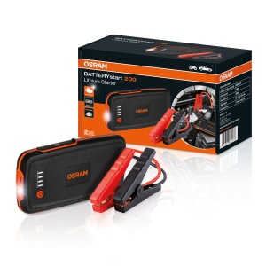 Jump starter pentru pornire masina, acumulator extern power bank 6000 mAh Osram Batterystart 200