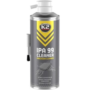 K2 IPA 99 Cleaner Spray Curatat Electronice, Optice, Mecanice Cu Alcool Izopropilic 400ML B504 - Img 1