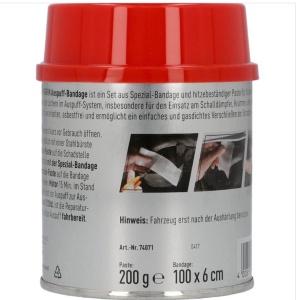 Kit pentru reparatie teava esapament, Nigrin - Img 2
