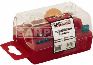 Kit rezerva becuri Carpriss H1 12V 55W P14.5s