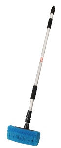 Perie telescopica spalat auto cu conector pentru apa