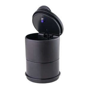 Scrumiera auto cu LED Cartech