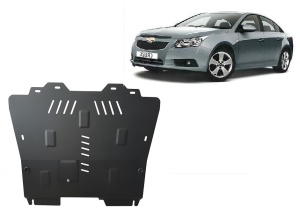 Scut metalic motor, cutie de viteză