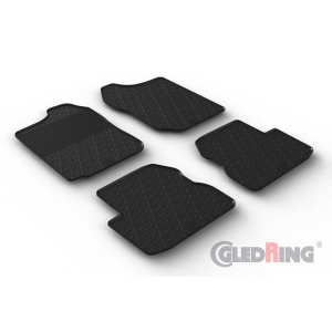 Set 4 covorase cauciuc dedicate SUZUKI JIMNY (3rd gen.) 1998-2018 (manua
