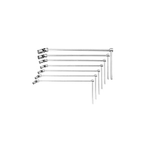 Set de chei cu maner T si cap pivotant Hex, 7buc