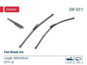 Set Lamela stergator Denso Flat 600/475 mm