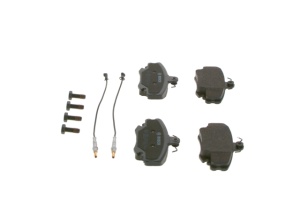 Set Placute Frana Fata Bosch Dacia Sandero 1 2008-2012 / Logan 1 2004-2012 / 0 986 467 720 - Img 4