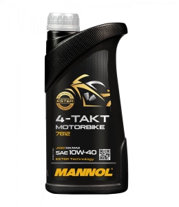 Ulei motor 4T MANNOL Motorbike 4-Takt 10W40 MN7812-1, volum 1 litru, sintetic