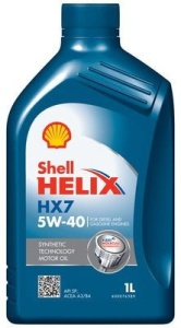 Ulei motor Shell Helix HX7 5W40 SP A3/B4 1L