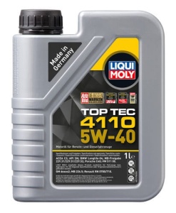 Ulei motor turisme Liqui Moly LM TopTec 4110 5W40 1L