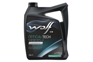 Ulei motor turisme Wolf OfficialTech MS-F 5W30 4L