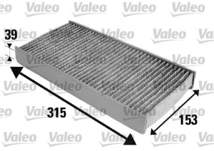 VALEO CLIMFILTER PROTECT 698 884 Filtru, aer habitaclu echivalenta CU 3240 - Img 1