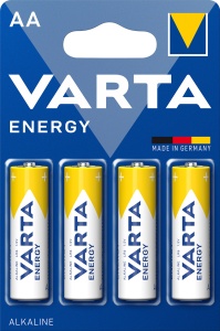 Baterie Varta Energy AA 1.5V LR06 • Set 4 buc