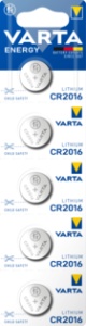 Baterie Varta Energy Litiu CR2016 T-Blister 5 buc