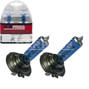 Bec Carpriss H7 12V 55W PX26d Tip Xenon Albastru Set 2 buc