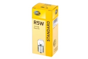Bec incandescent HELLA Standard R5W 12V 8GA 002 071-121 - Img 1